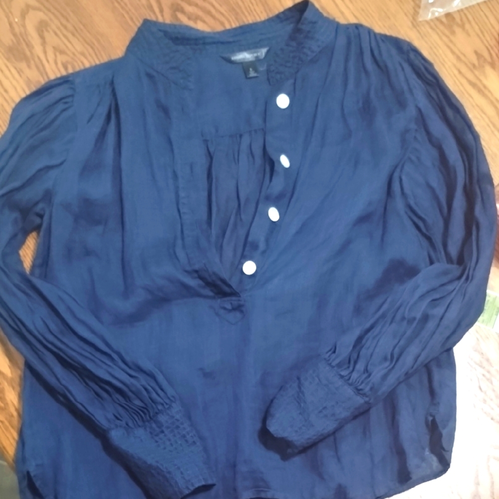 Navy Blue Women's Top